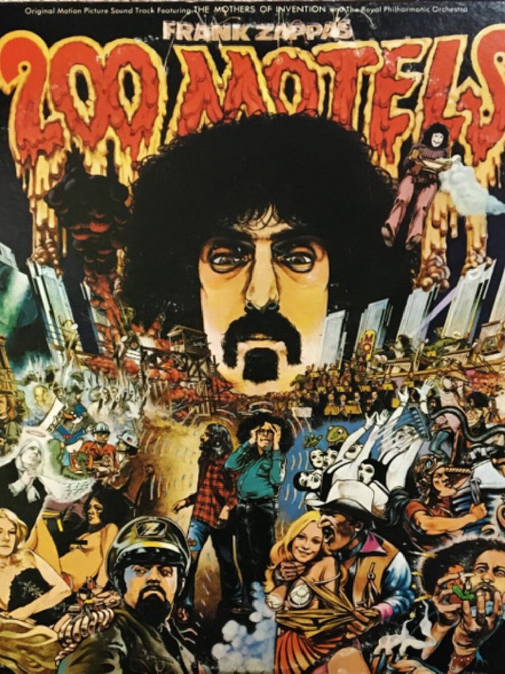 Frank Zappa ‎– 200 Motels (2xLP)	(UAS 9956)	(VG+/G+)